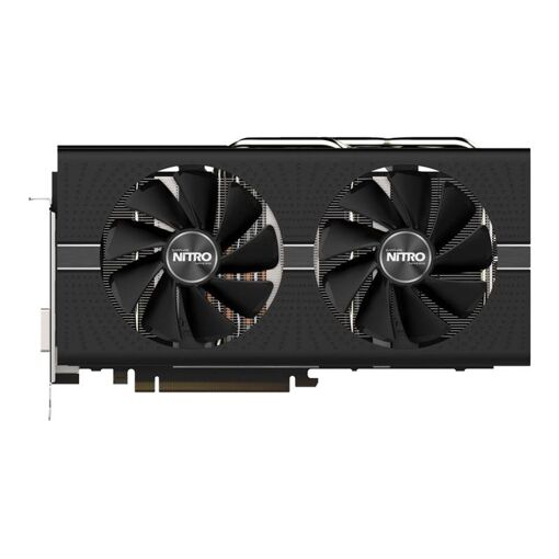 Carte graphique Sapphire Nitro+ RX 580 - Radeon RX 580 - 8 Go GDDR5 - PCIe 3.0 x16 - DVI, 2 HDMI, 2 DisplayPort