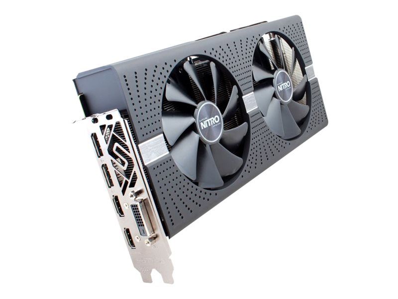 Sapphire Nitro+ RX 580 - Graphics Card - Radeon RX 580 - 4GB GDDR5 - PCIe 3.0 x16 - DVI, 2x HDMI, 2x DisplayPort