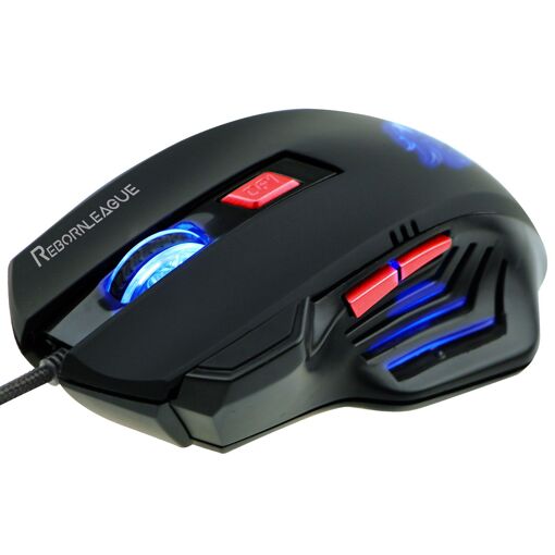Ratón inalámbrico para jugadores Rebornleague Cardenal