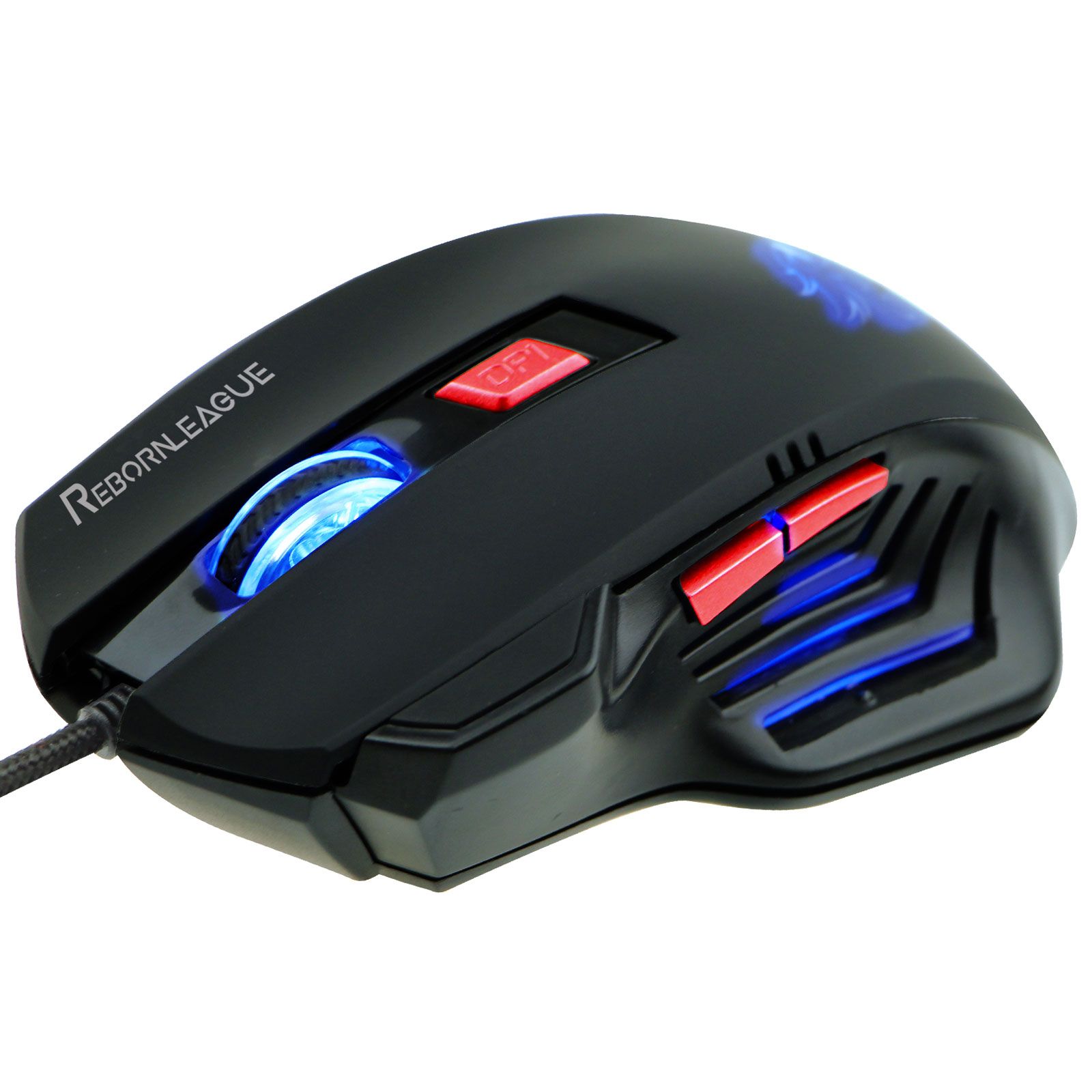 Ratón inalámbrico para jugadores Rebornleague Cardenal