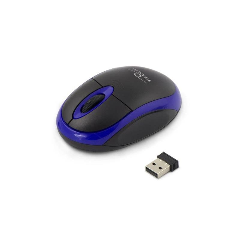 Esperanza Titanum Vulture 3D Wireless Mouse TM116B (Black/Blue)