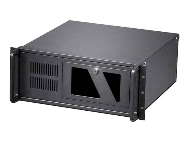 IC Intracom Industrial Rackmount Computer Chassis - 4U Rack Mountable - No Power Supply (ATX/PS2) - USB
