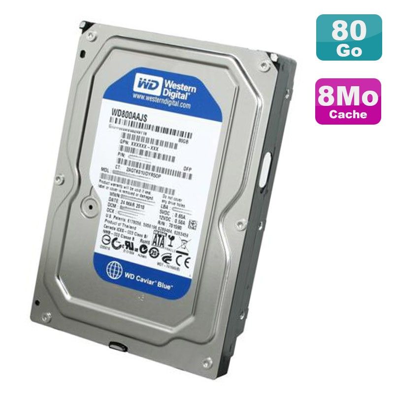 Western Digital Caviar Blue 80GB SATA 3.5" HDD