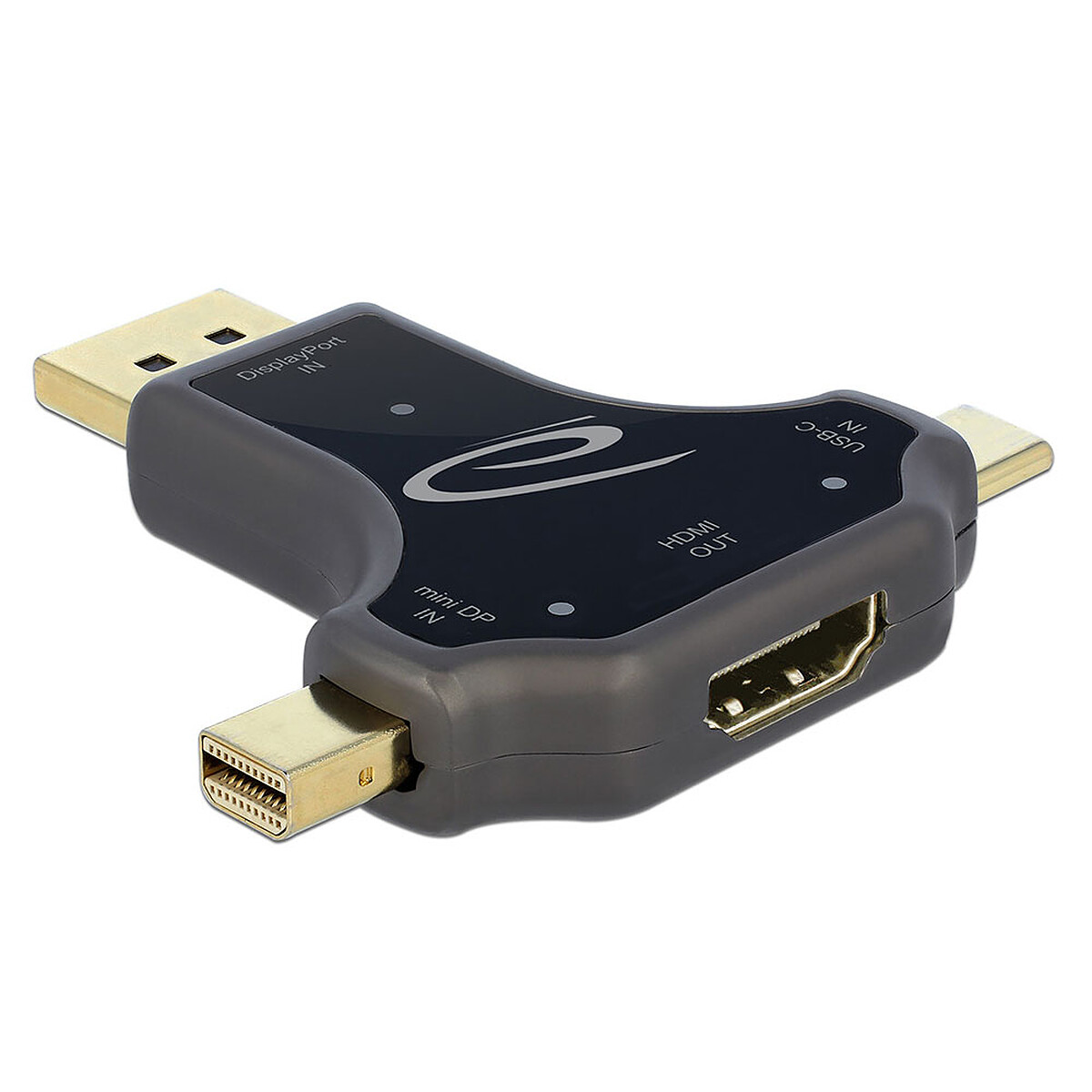 DeLock Adaptateur 3-en-1 vers HDMI 4K - M/F