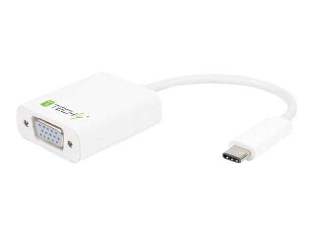 Adaptador de vídeo IC Intracom USB-C a VGA