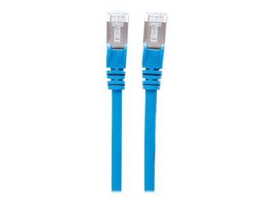IC Intracom Network Patch Cable, Cat6, 5m, Blue, Copper, S/FTP, LSOH, PVC, RJ45, Gold Plated, Snagless, Booted