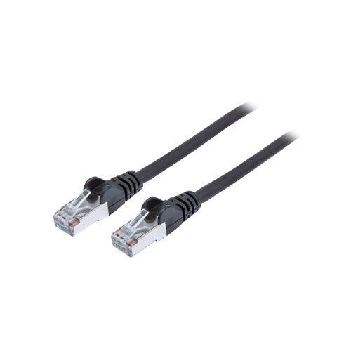 Câble de raccordement IC Intracom Cat6, 2 m, Noir, Sans accrochage, Boîtieré, Garantie à vie