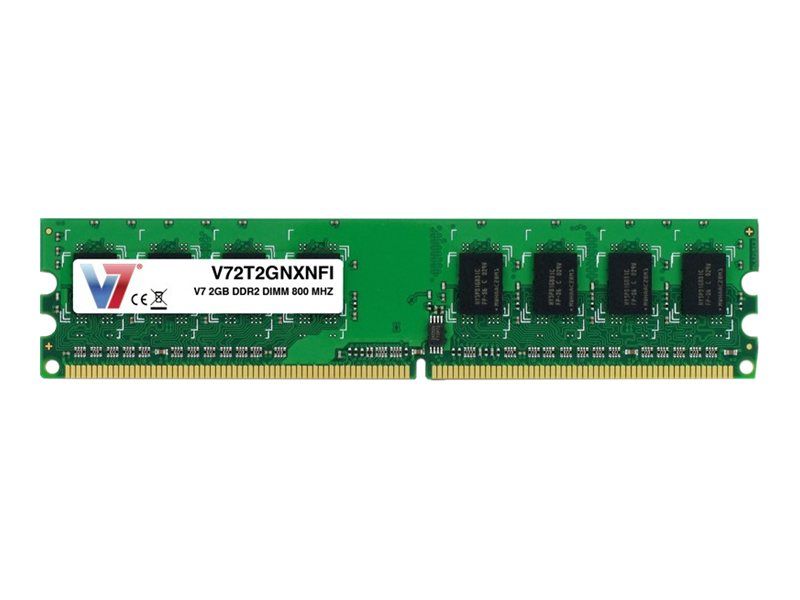 V7 DDR2 2GB Module - 800MHz / PC2-6400 - CL6