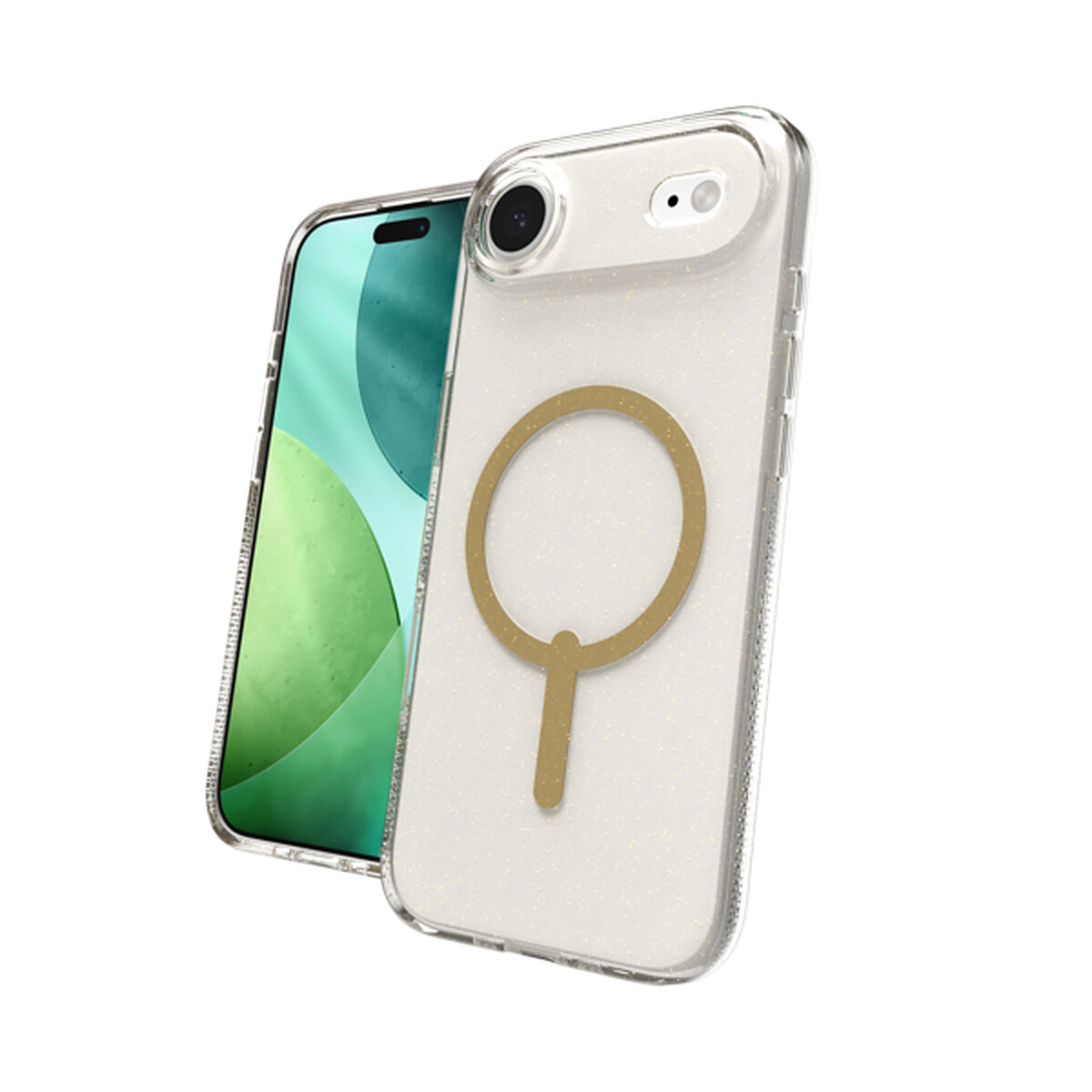 Zagg Milan Snap Glitter Gold iPhone Air