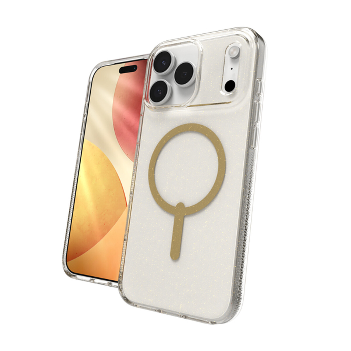 Zagg Milan Snap Glitter Gold iPhone 17 Pro