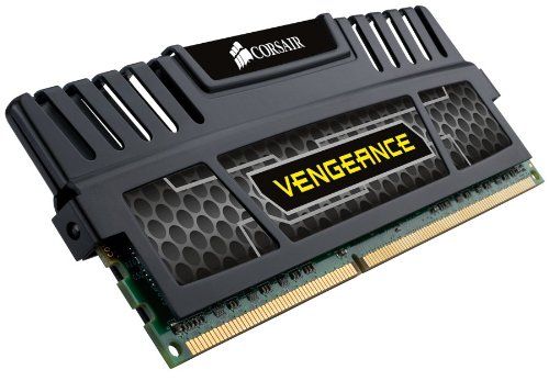 Memoria Corsair Vengeance 8 GB (1 x 8 GB) DDR3 1600 MHz CL10, Negro