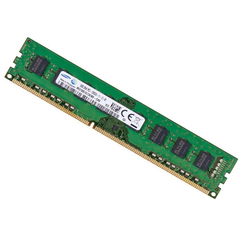 Samsung 8GB DDR3 Memory Module (240-pin DIMM, 1600MHz/PC3-12800, CL11, 1.5V, Buffered Non-ECC)