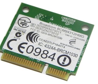 Broadcom WiFi PCI Express Card BCM94312HMG (Size: x8, Color: N/A, Capacity: N/A)