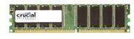Micron Technology DDR Module - 256MB - 184-pin DIMM - 400MHz/PC3200 - CL3 - 2.5V - Unbuffered - Non-ECC