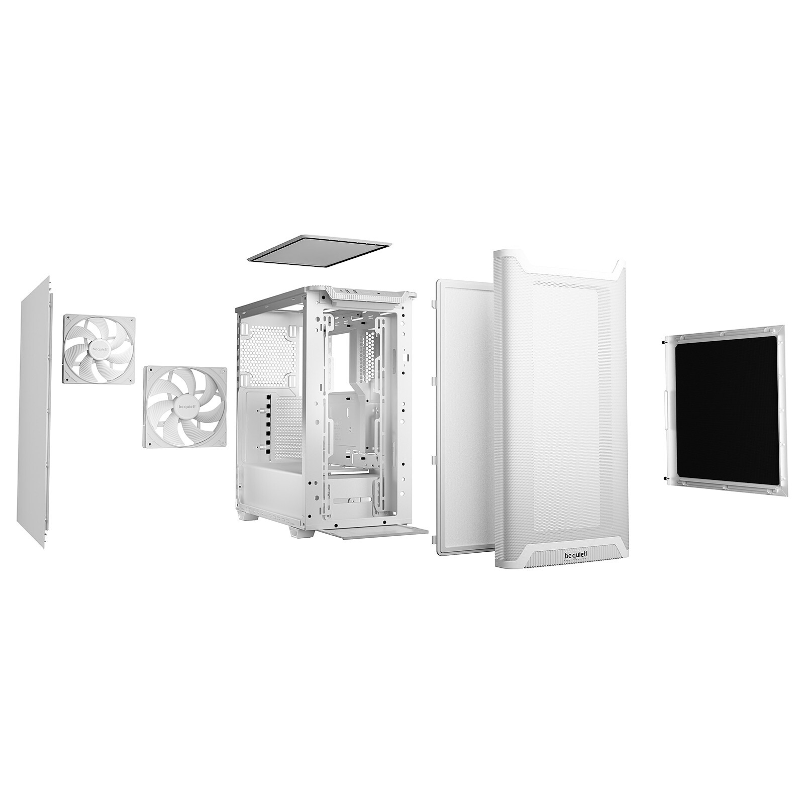 be quiet! Pure Base 501 Airflow - White
