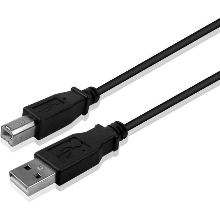 Mobility Lab USB 2.0 Cable - Gray and Gold, Type A Male to B Male