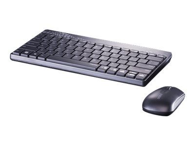 Rapoo 8000 Wireless Keyboard and Mouse Set - Black
