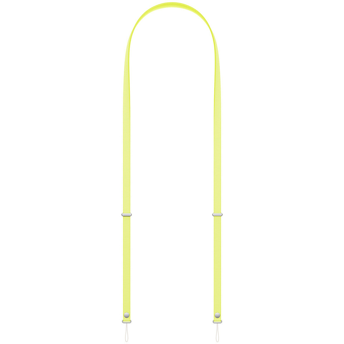 Apple Crossbody Strap Jaune Fluo
