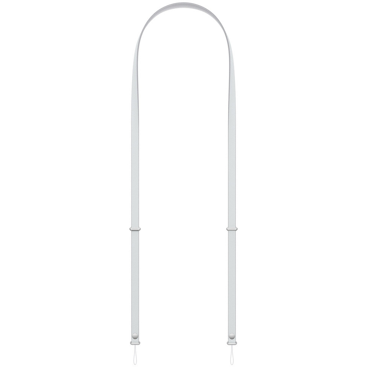 Apple Crossbody Strap Gris Clair