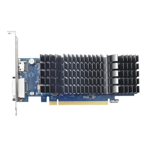 Carte graphique ASUS GT1030 - GF GT 1030 - 2 Go GDDR5 - PCIe 3.0 profil bas - DVI, HDMI - 1 ventilateur