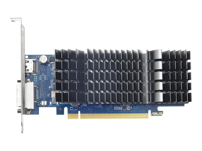 ASUS GT1030 - Graphics Card - GF GT 1030 - 2GB GDDR5 - Low Profile PCIe 3.0 - DVI, HDMI - 1 Fan