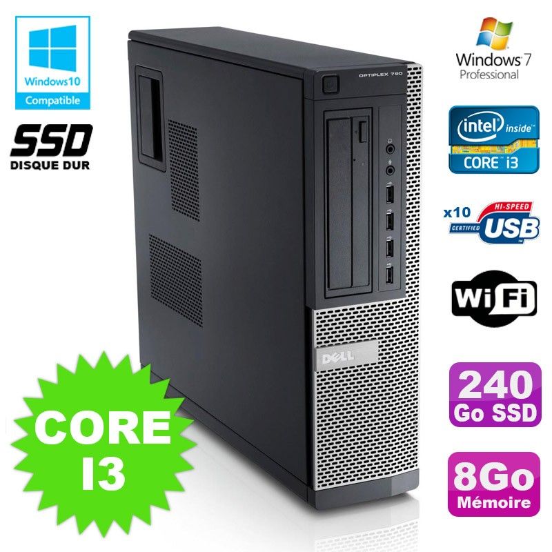 Dell Optiplex 790 DT Desktop Computer