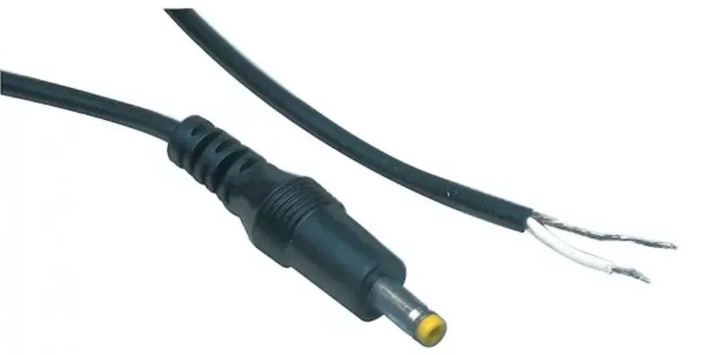 Sweex Power Connector Male Black Valueline PC-013 - 1.7mm Sony Male Connector, 4.0mm Length