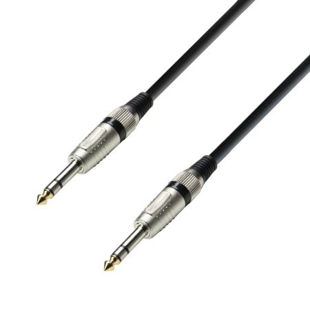 Adam Hall - K3BVV0300 - Stereo 6.35mm Jack Cable to 6.35mm Jack - 3m