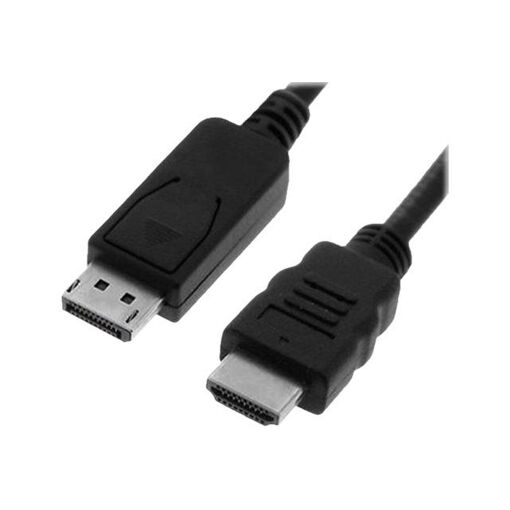 Nilox DisplayPort to HDMI Adapter Cable - 1m - Black