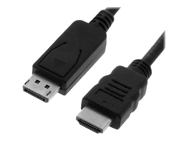 Cable adaptador Nilox DisplayPort a HDMI - 1 m - Negro
