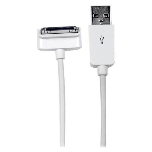Cable de muelle Apple 30 pines StarTech, 2 m - Blanco