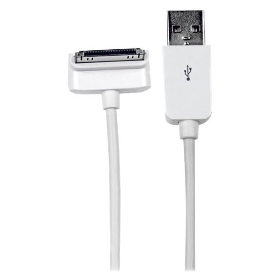 StarTech 30-Pin Apple Dock Cable, 2m - White
