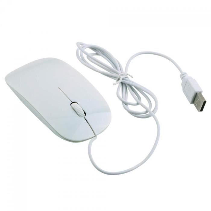 Buycool 1200dpi Ultra-Thin Optical Wired Mouse