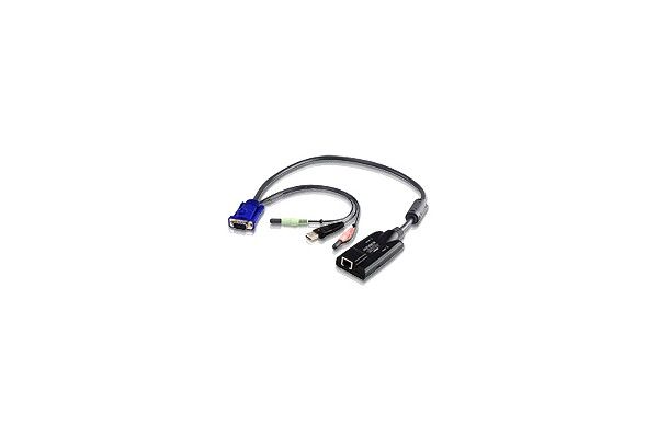 ATEN KA7176 Local Transmitter - Screen, Keyboard, Mouse/Audio/USB Extension - Up to 50m - for ATEN CN9850, KN2132; KVM over IP KN1108, KN1116, KN1132, KN2116, KN4116, KN4132