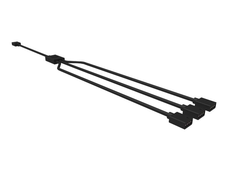 Cooler Master RGB Splitter Cable - 1 to 3 - Black - 27.6 Inches