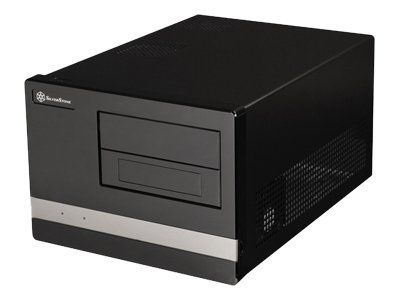 Silverstone SUGO SG02-F - Tour Case - Micro ATX - No Power Supply (ATX/PS2) - Black - USB 3.0/FireWire/Audio
