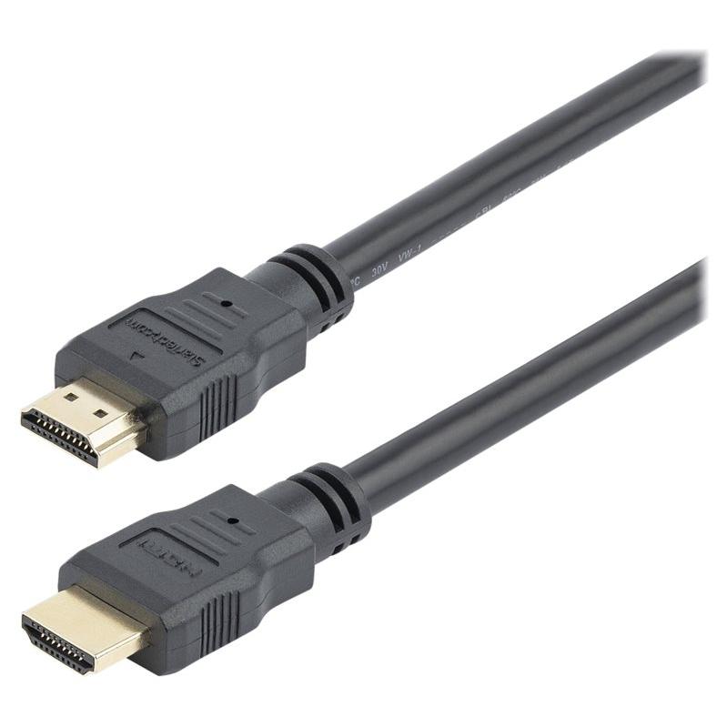 Cable HDMI Startech de Alta Velocidad 1,8 m Ultra HD 4K - M/M HDMI - Doble Blindaje - Negro
