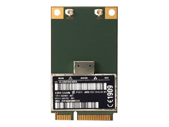 HP hs2350 - Wireless Cellular Modem - 3G - PCIe Mini Card - 21 Mbps - For EliteBook, ProBook, Folio
