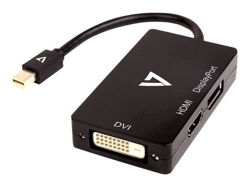 V7 External Video Adapter - Mini DisplayPort to DVI, HDMI, DisplayPort
