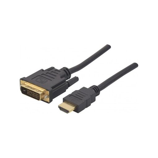 DACOMEX DVI to HDMI Adapter Cable - 2m