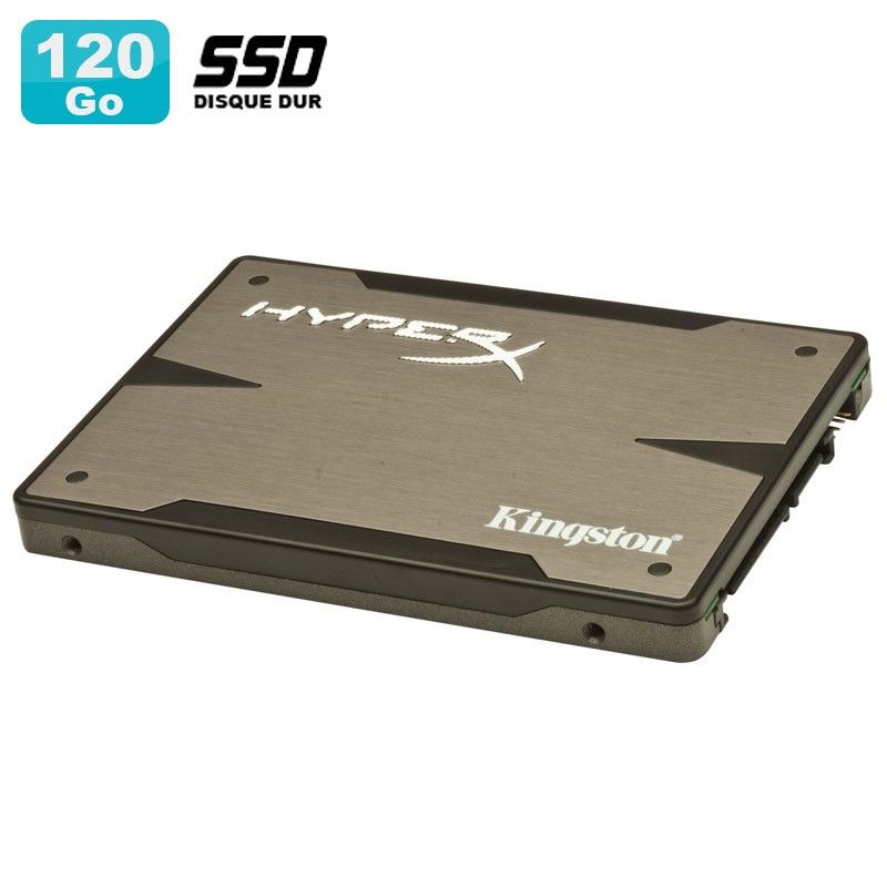 Unidad de Estado Sólido SSD Kingston HyperX 3K SH103S3/120G de 2.5 pulgadas y 120 GB