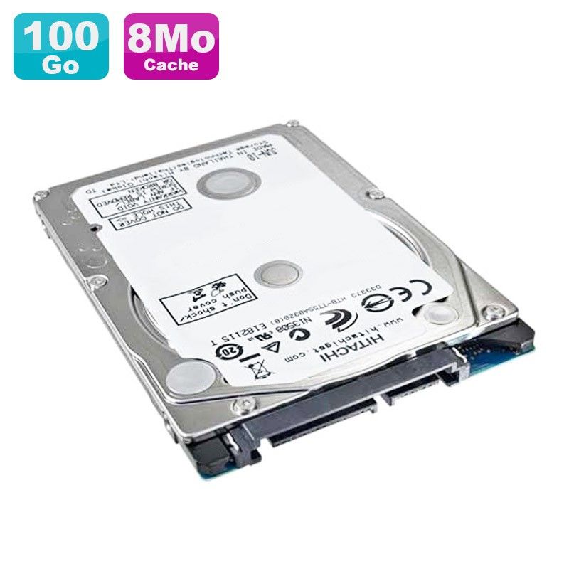 Hitachi 2.5-inch SATA 7200 RPM Portable Hard Drive - 100GB (8MB Cache)