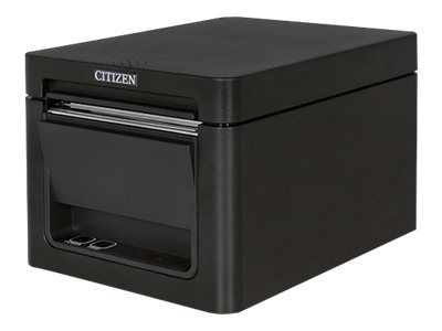 Citizen CT-E351 - Dual Color Receipt Printer - Direct Thermal - 8cm and 5.8cm Rolls - 203dpi - Up to 250mm/sec - USB, LAN - Cutter - Black