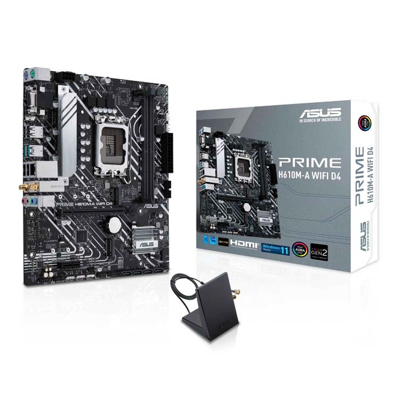 Tarjeta madre ASUS PRIME H610M-A WIFI D4