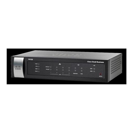 Cisco RV320 - 4-Port Switch with 1GbE - 2 WAN Ports