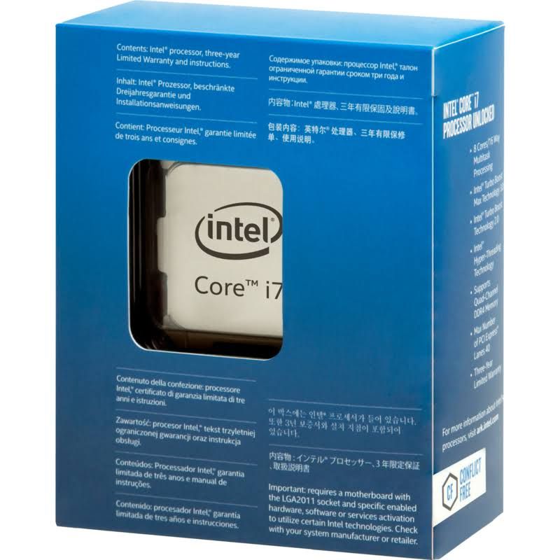 Intel Core i7-6900K Processor, LGA2011-3, 3.0 GHz