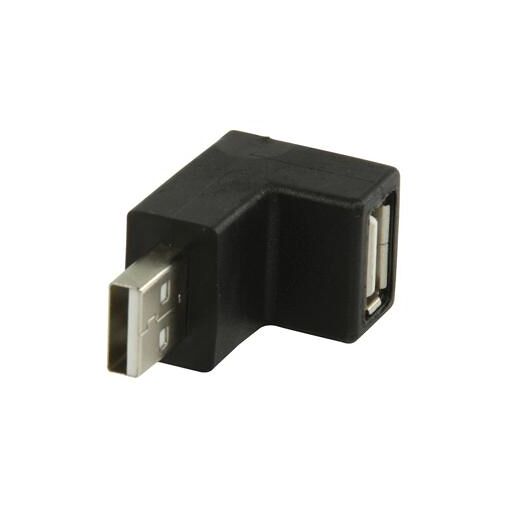 Valueline USB-A to USB-A Cable Adapter, Black