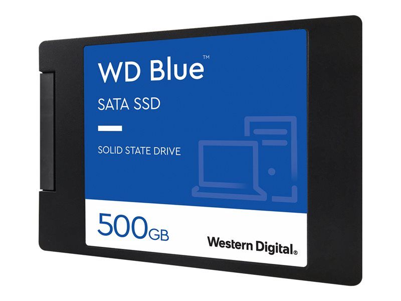 Western Digital Blue 3D NAND SSD - 500GB - 2.5inch - SATA 6Gb/s