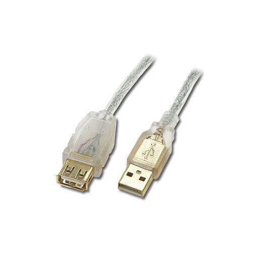 Rallonge câble USB Connectland - 50 cm, Argent