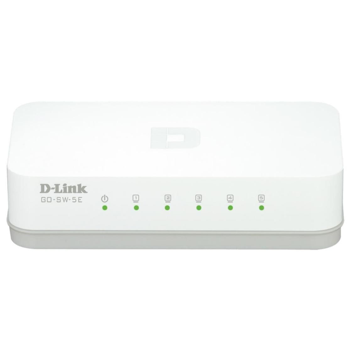 D-Link Systems GO-SW-5E - Switch - 5 x 10/100 - Desktop